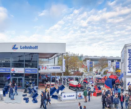So erschafft Lehnhoff Effizienz, Präzision und Sicherheit Der Lehnhoff-Stand auf der bauma