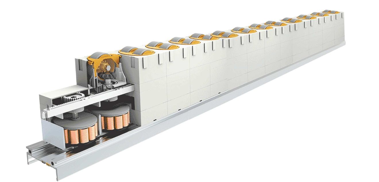 Antriebstechnik in der Intralogistik: Neuer Axial-Flux-Motor für Fördersysteme