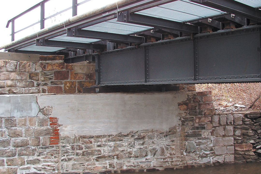 Eine Baustelle, auf der Silikal zum Einsatz kommt