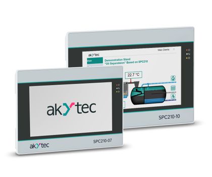 akYtec: Kompakte Steuerung mit HMI-Funktion