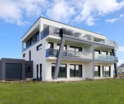 Zweifamilienhaus in Hildrizhausen mit Liapor-Blähbeton