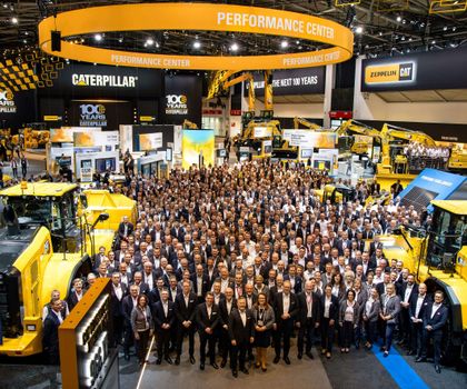 Zeppelin stellt neuen bauma-Rekord auf – Aufbruchstimmung beflügelt Messegeschäft