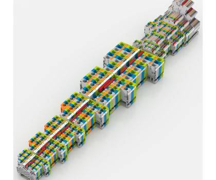 Conta-Clip: Reihenklemmen mit Push-in-Anschluss-System