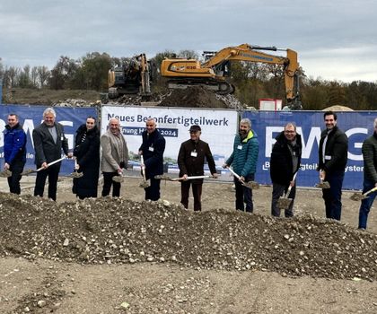 Neues Betonfertigteilwerk für Glatthaar Neues Betonfertigteilwerk für Glatthaar