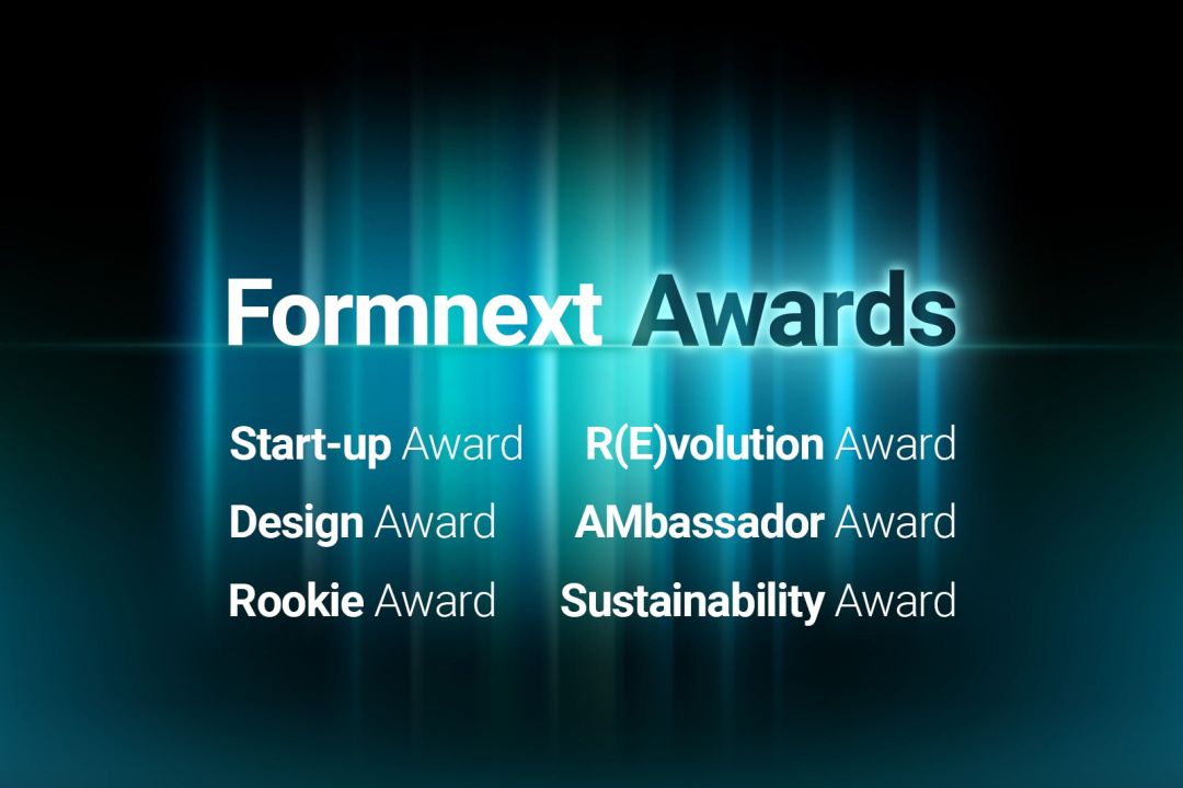 Award concept further developed: New Formnext Awards in six different AM categories Award concept further developed: New Formnext Awards in six different AM categories