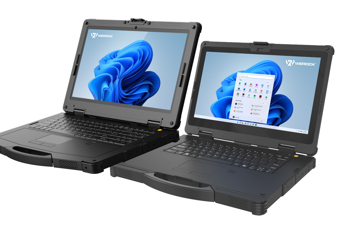 Werock Technologies stellt neue Notebooks für die Baustelle vor. Werock Technologies stellt neue Notebooks für die Baustelle vor.