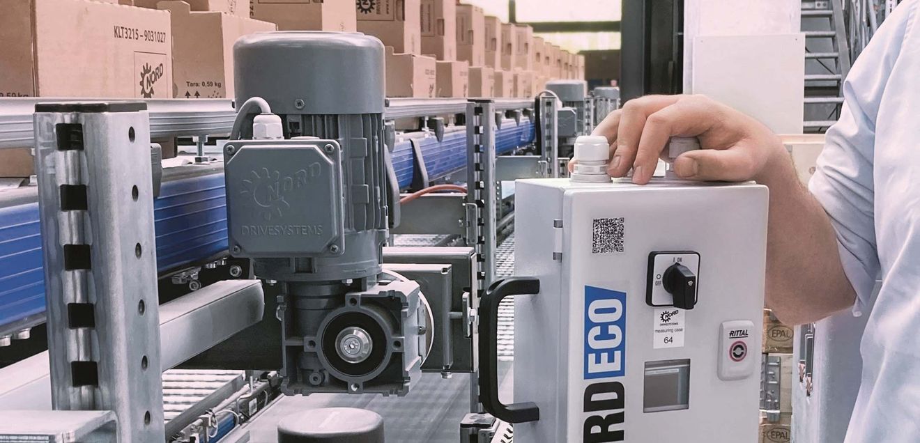 Fördertechnik: Energieeffiziente Gepäckförderung