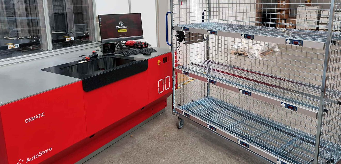 AutoStore-Installation: Automatisierte Lagerlösung: Platzbedarf um 75 Prozent reduziert AutoStore-Installation: Automatisierte Lagerlösung: Platzbedarf um 75 Prozent reduziert