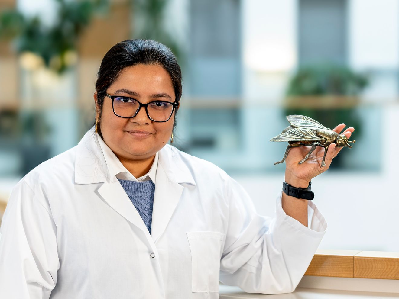 Fatima Amin Fatima Amin promoviert am Leibniz-Institut für Neurobiologie in Magdeburg zur Rolle des Dopamins beim Lernen.