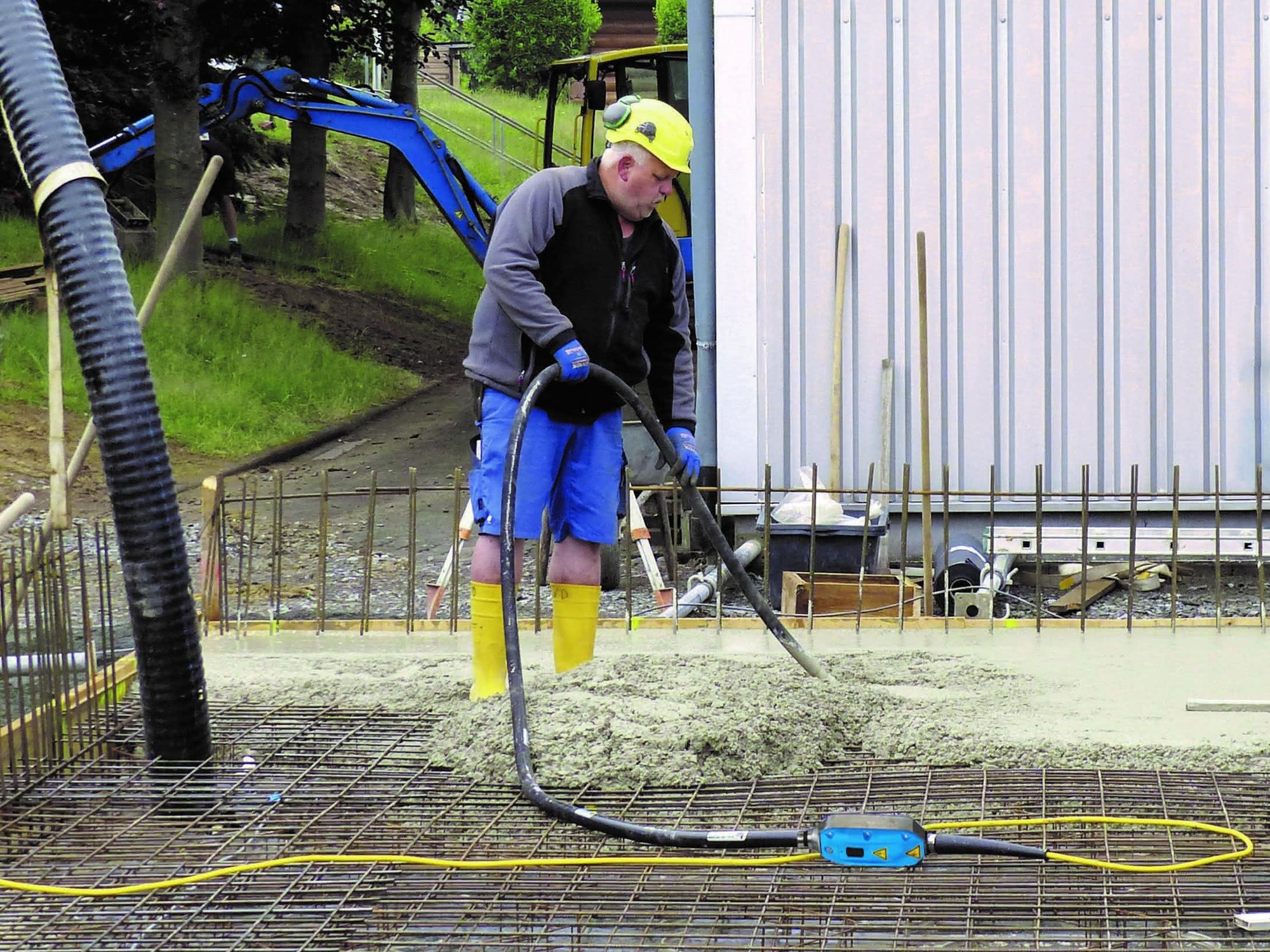 Neuer Beton-Innenrüttler von Weber MT