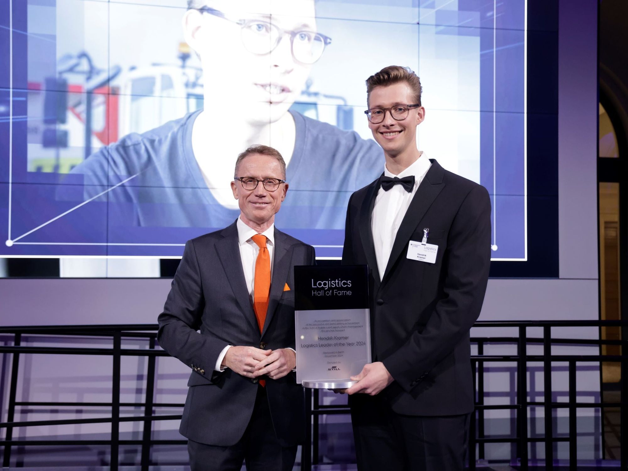 Gala reception in Berlin: Logistics Hall of Fame: Inventor of the Mobile Robotic Fulfillment System honored