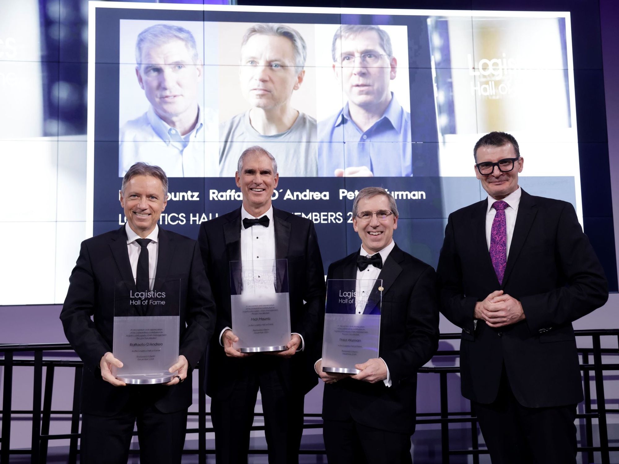 Gala reception in Berlin: Logistics Hall of Fame: Inventor of the Mobile Robotic Fulfillment System honored Gala reception in Berlin: Logistics Hall of Fame: Inventor of the Mobile Robotic Fulfillment System honored