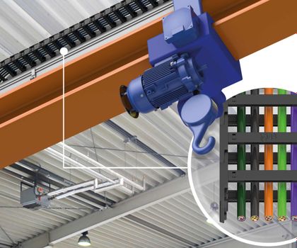 Energy supply systems: Energy chains: glide easily over long distances Energy supply systems: Energy chains: glide easily over long distances