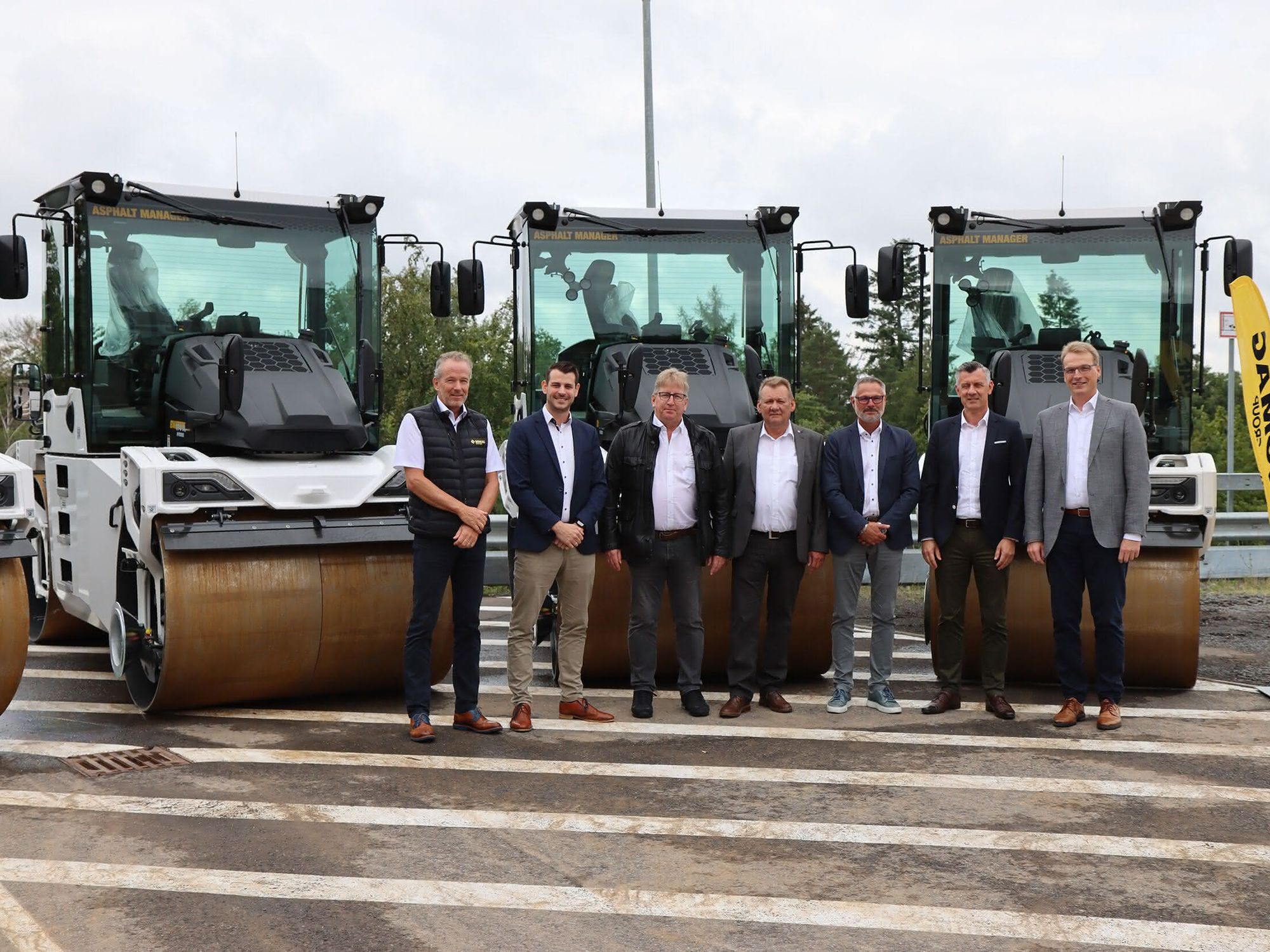 Bomag Asphaltwalzen für Wolff & Müller Bomag Asphaltwalzen für Wolff & Müller