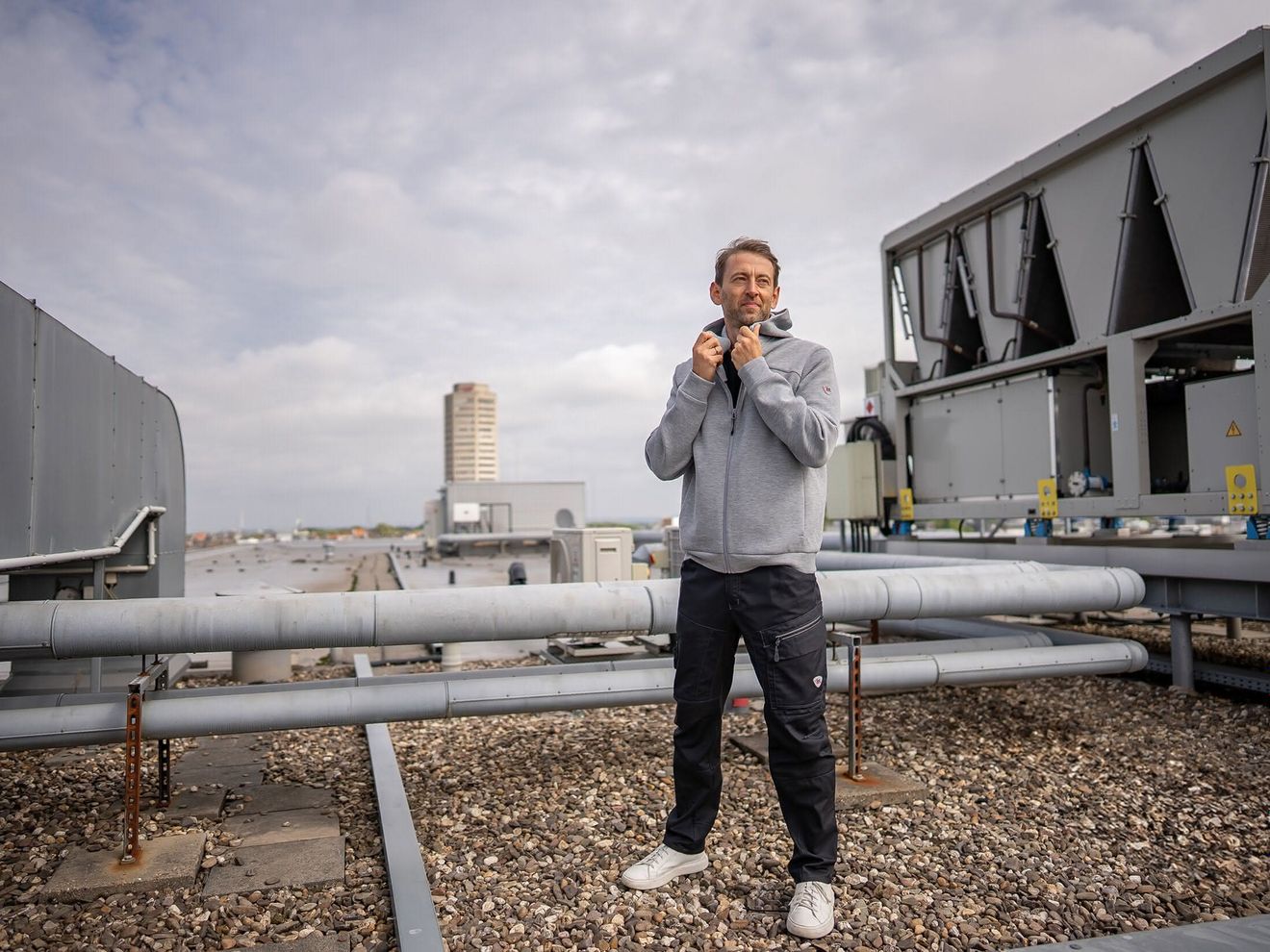 BP Bierbaum-Proenen Workwear Ein Modell in der neuen Arbeitskleidung von BP Bierbaum-Proenen