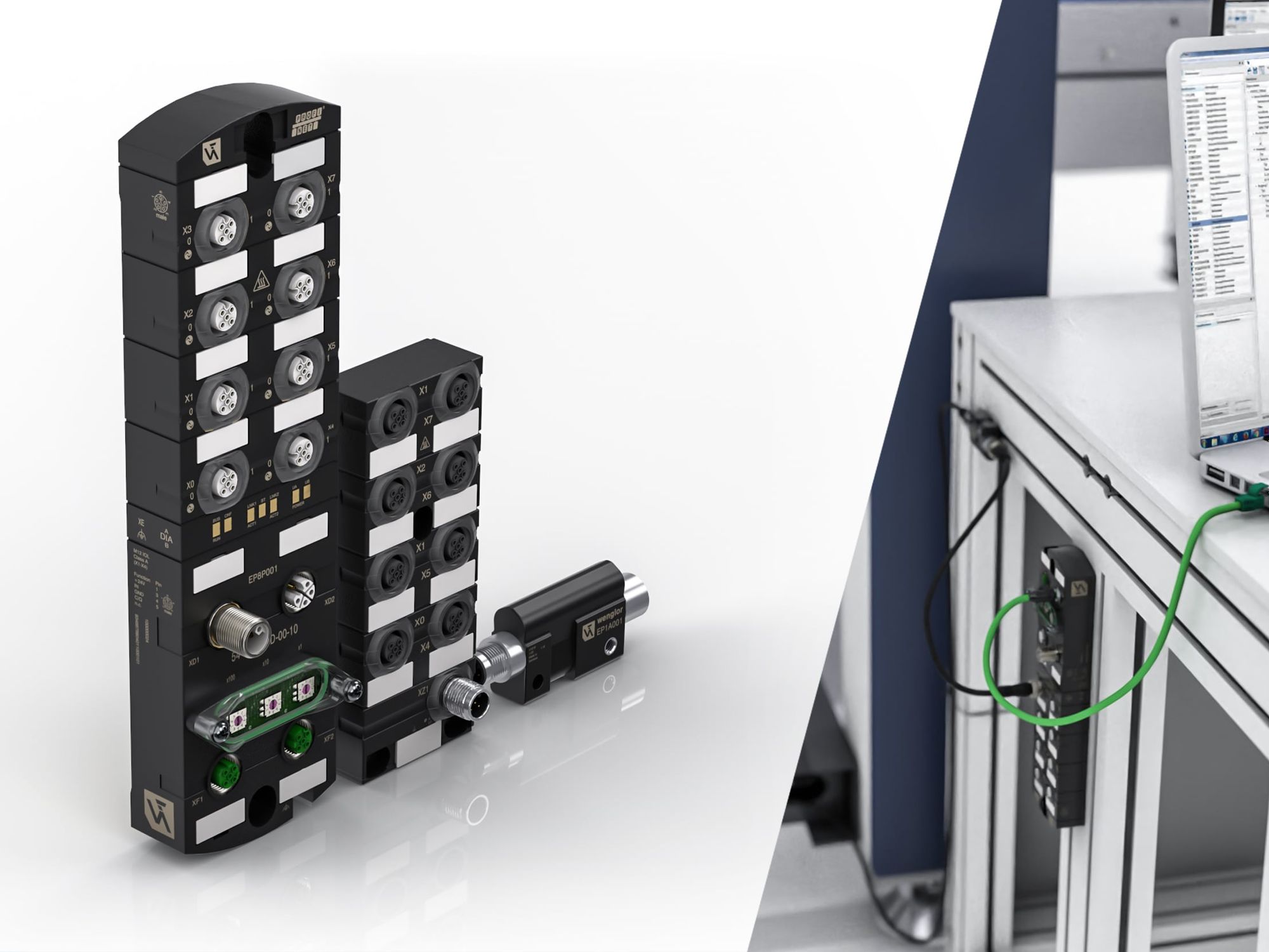 Wenglor sensoric group: IO-Link-Systemlösung für die Kommunikation