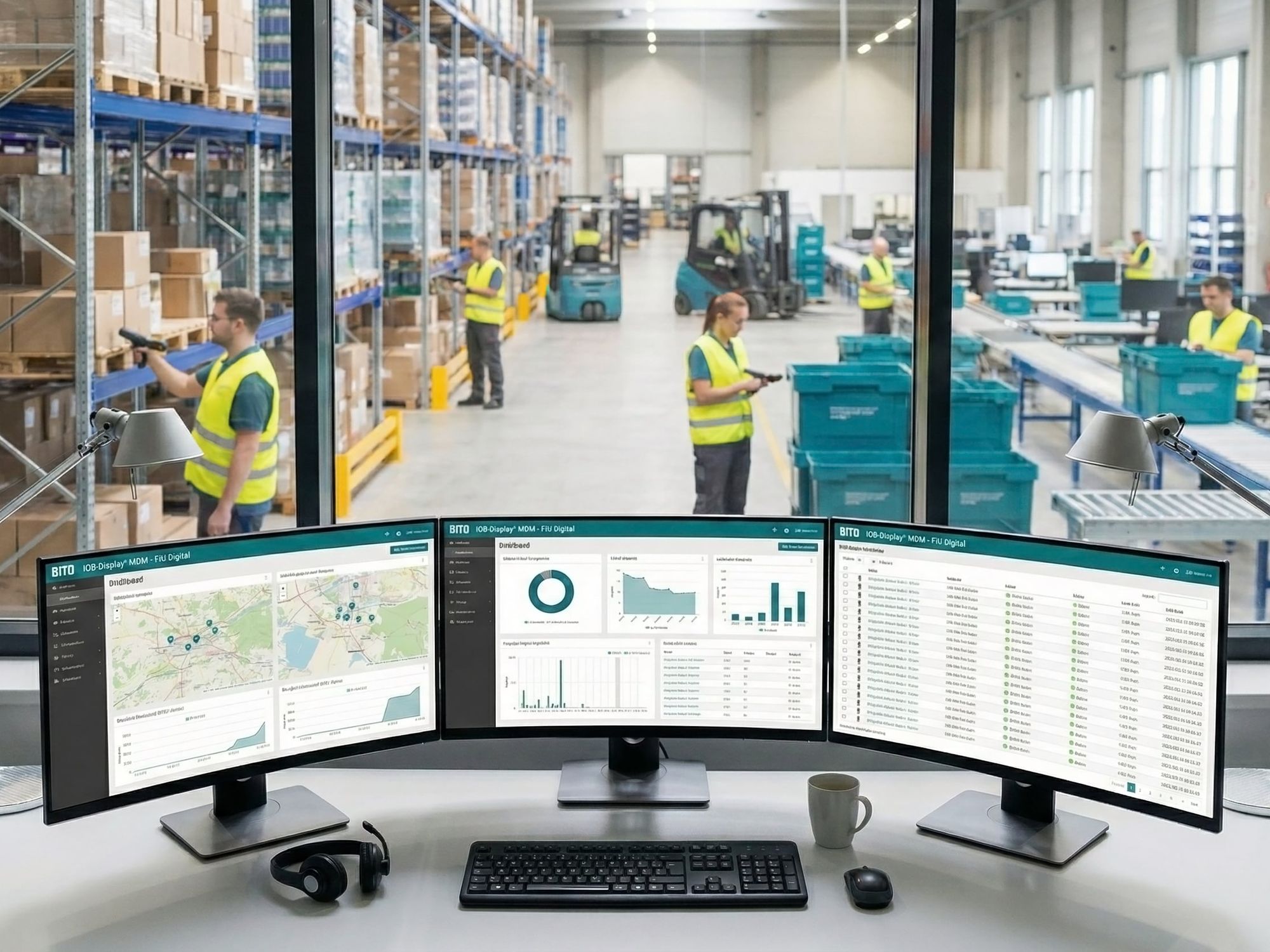 Mit digitalen Intralogistiklösungen von BITO-Lagertechnik das Lager fit für die Zukunft machen Mit digitalen Intralogistiklösungen von BITO-Lagertechnik das Lager fit für die Zukunft machen