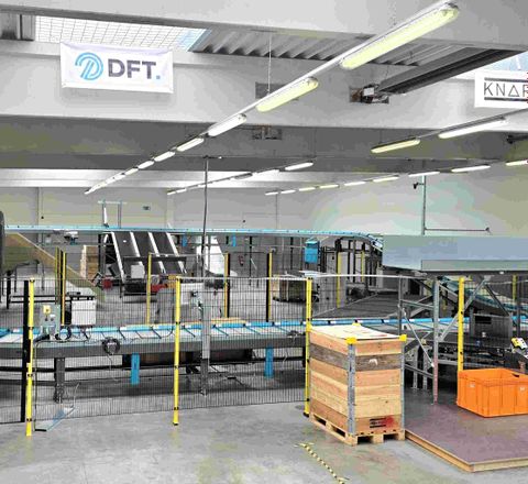 Material Handling: DFT's New Sorter Test Center for Field Testing Material Handling: DFT's New Sorter Test Center for Field Testing