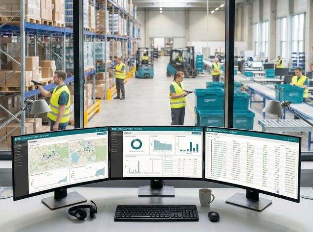 Mit digitalen Intralogistiklösungen von BITO-Lagertechnik das Lager fit für die Zukunft machen Mit digitalen Intralogistiklösungen von BITO-Lagertechnik das Lager fit für die Zukunft machen