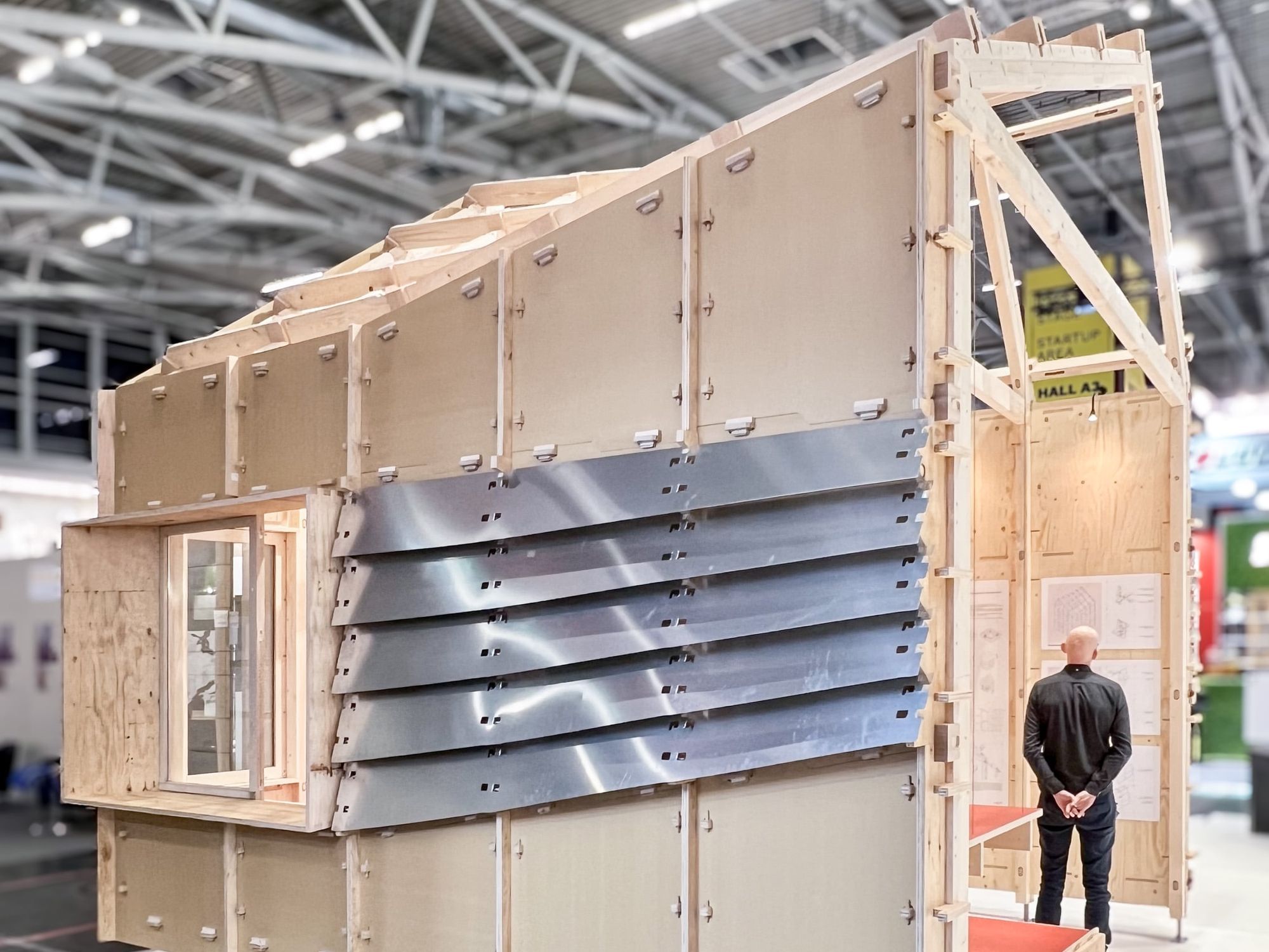Prototyp Holzstecksystem