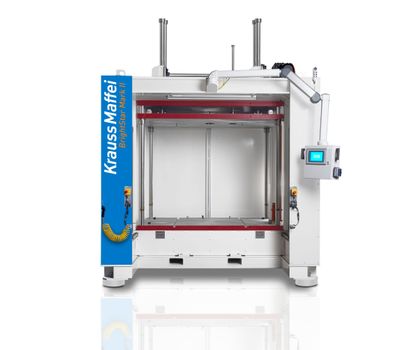Vollelektrische Presse: Neue Pressentechnologie für Leichtbau- und Soft-Touch-Bauteile Vollelektrische Presse: Neue Pressentechnologie für Leichtbau- und Soft-Touch-Bauteile