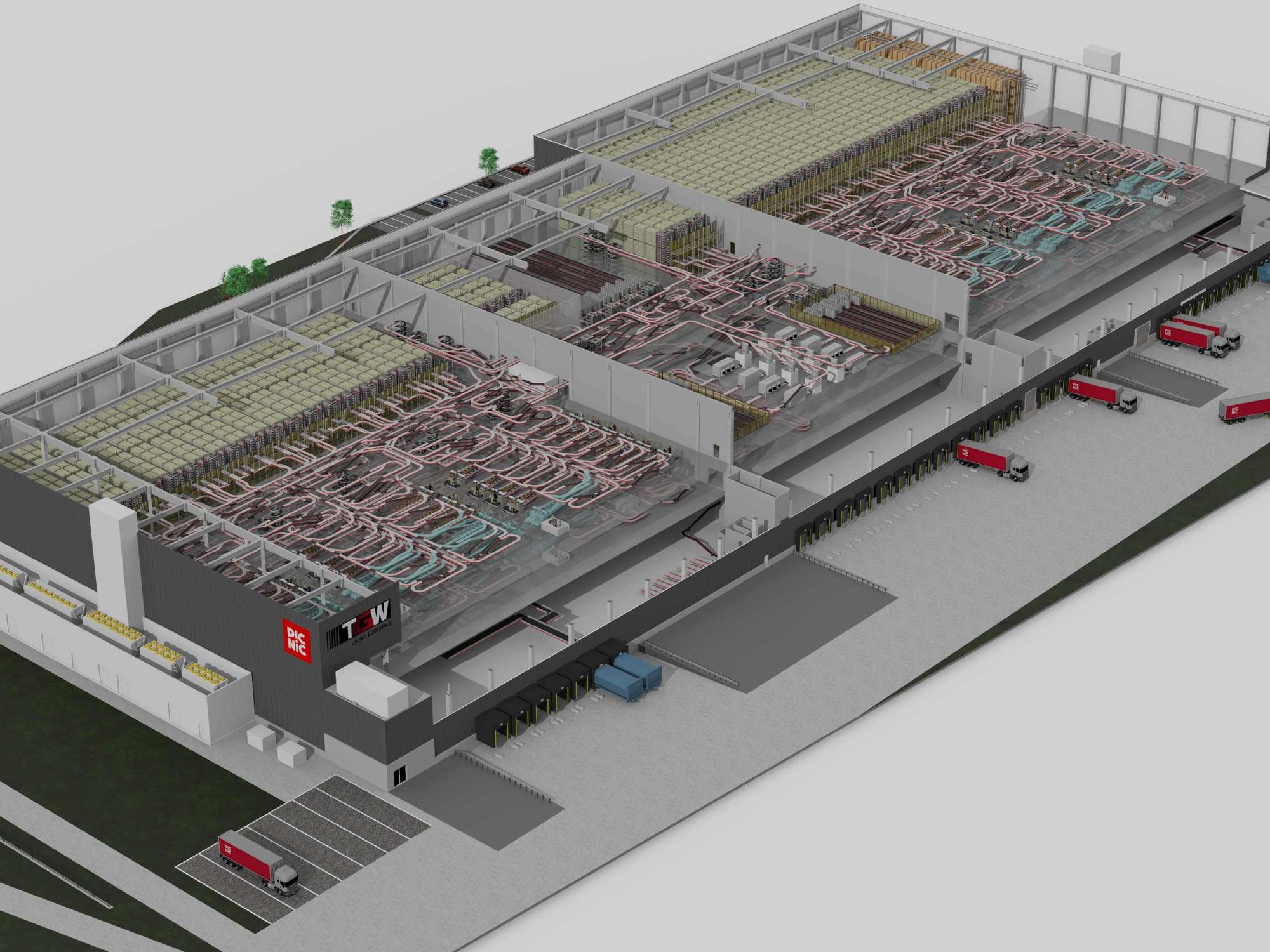 Größtes Fulfillment Center für eFood in Europa: TGW Logistics automatisiert für Picnic