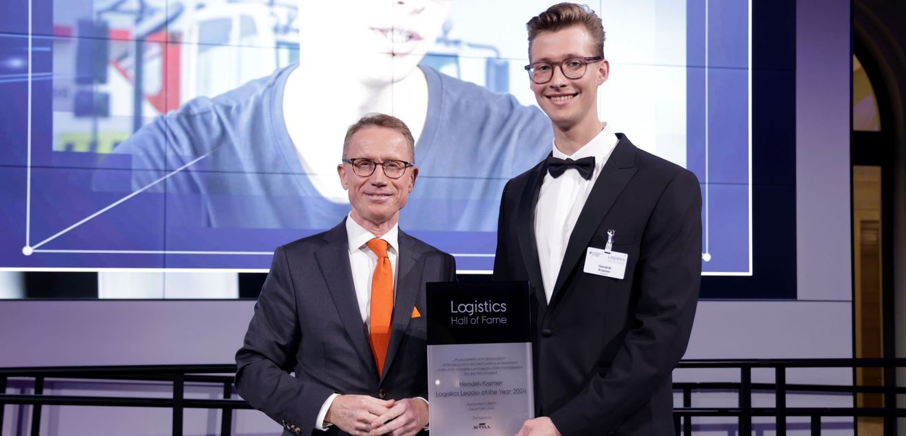 Gala reception in Berlin: Logistics Hall of Fame: Inventor of the Mobile Robotic Fulfillment System honored Gala reception in Berlin: Logistics Hall of Fame: Inventor of the Mobile Robotic Fulfillment System honored