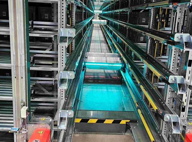 Shuttle system: Automation using shuttle technology and SAP Shuttle system: Automation using shuttle technology and SAP