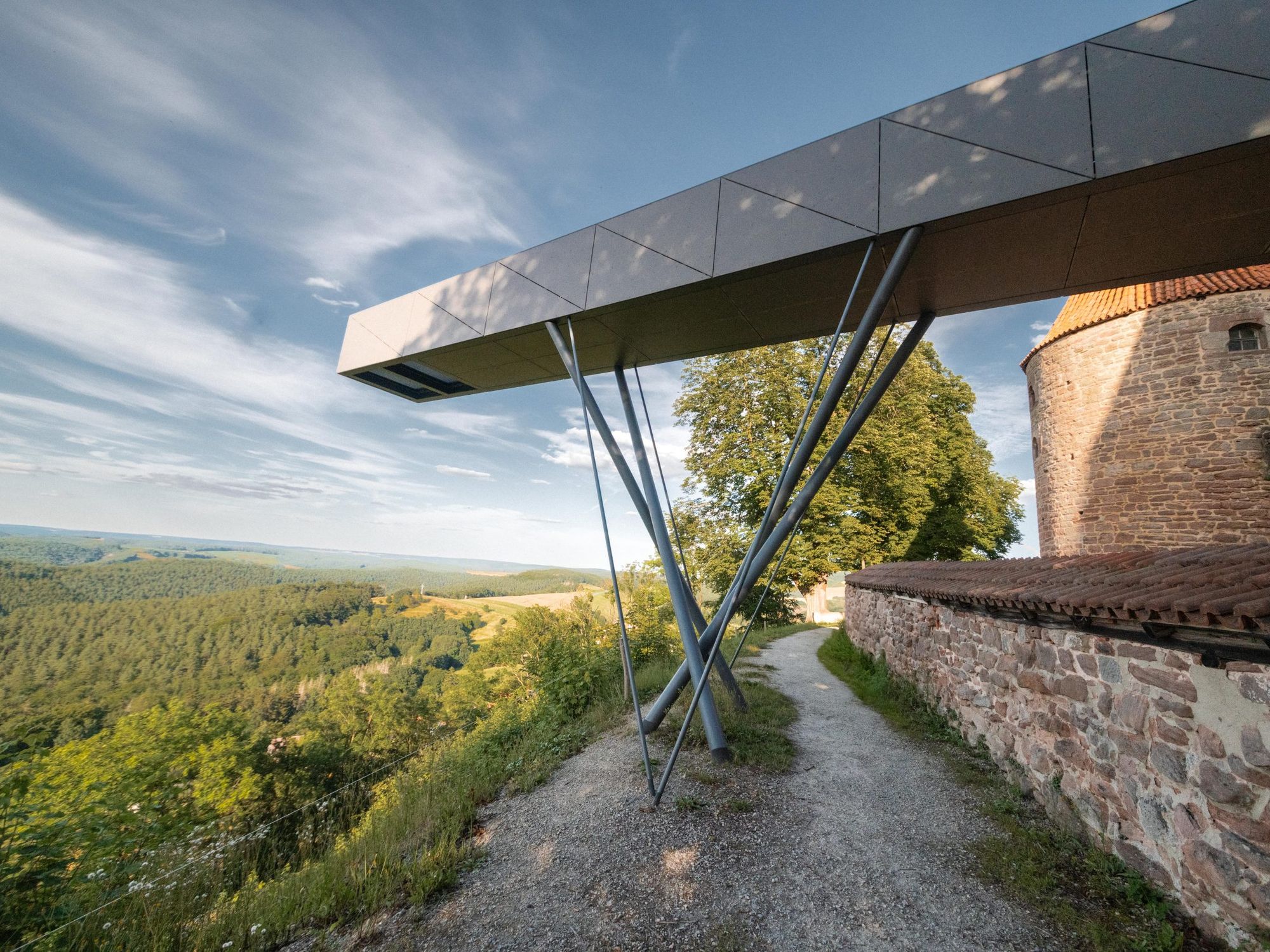 Systembau Skywalk-Leuchtenburg-Kahla