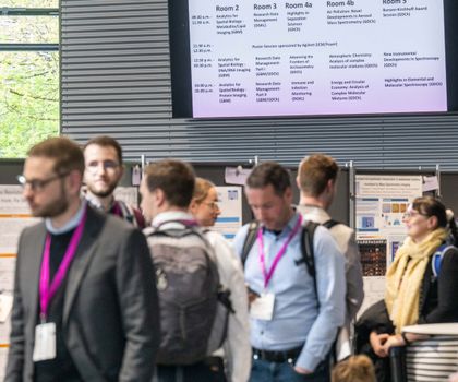Impression von einer analytica conference