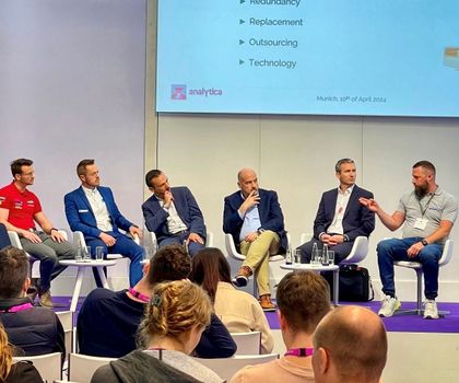 Achema 2024 Teilnehmer der Podiumsdiskussion auf der Achema 2024