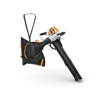 Der Akku-Saughäcksler STIHL SHA 140 bietet Profis konstant hohe Saugleistung Starke Saugkraft sorgt für saubere Verhältnisse