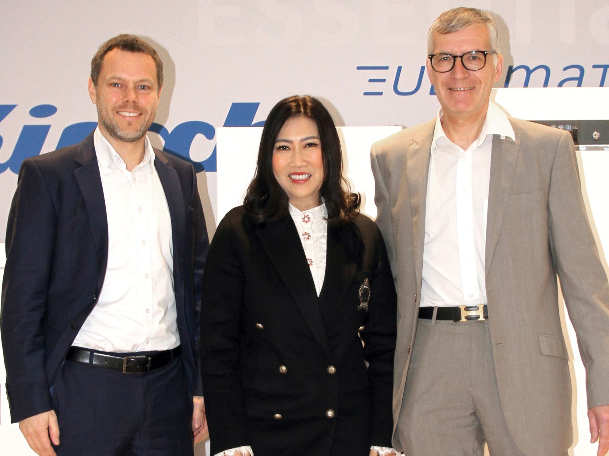 Dr. Jochen Kopitzke, Kristina Eberle und Klaus-Günter Eberle