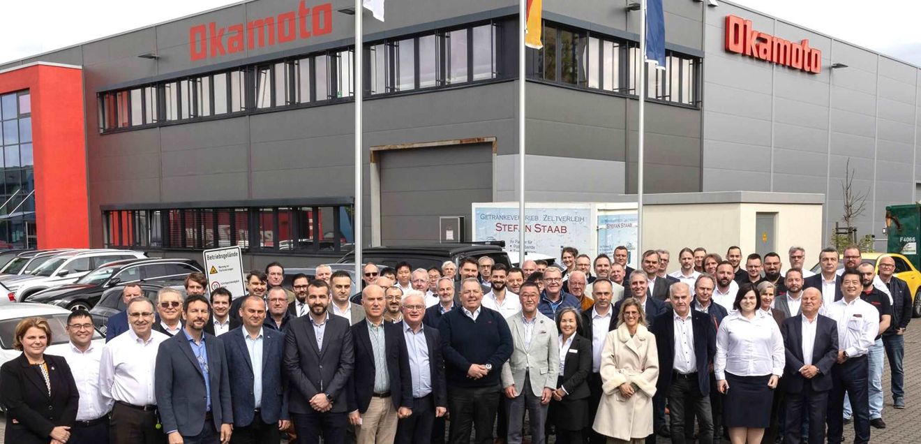 Location anniversary: Okamoto celebrates the 30th anniversary of its European headquarters