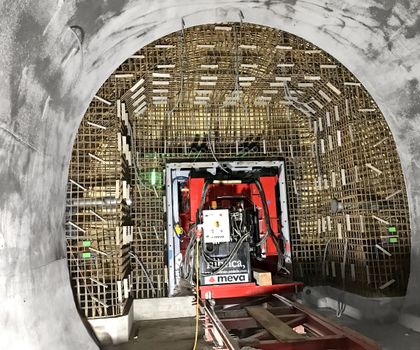 Meva-Schalungslösungen für den Tunnel Rastatt Meva-Schalungslösungen für den Tunnel Rastatt