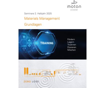 motan academy: Grundlagenseminare optimieren das Materials Handling motan academy: Grundlagenseminare optimieren das Materials Handling