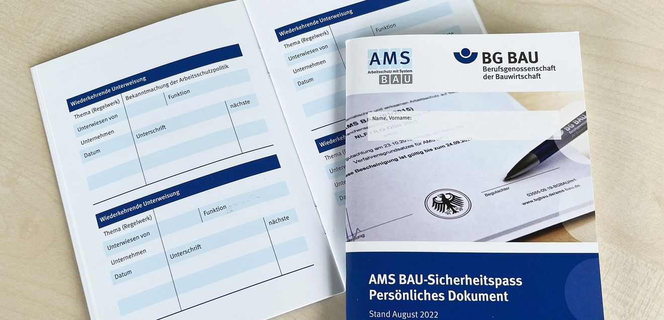 Das neue AMS Bau orientiert sich jetzt noch mehr an der betrieblichen Praxis (Foto: BG Bau) Das neue AMS Bau orientiert sich jetzt noch mehr an der betrieblichen Praxis (Foto: BG Bau)