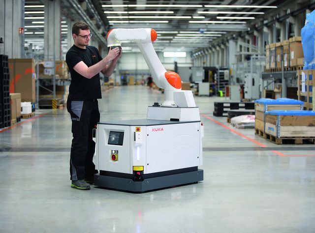 Mobile robotics: autonomous robots for production, safety & cyber resilience Mobile robotics: Autonomous robots for production, safety & cyber resilience