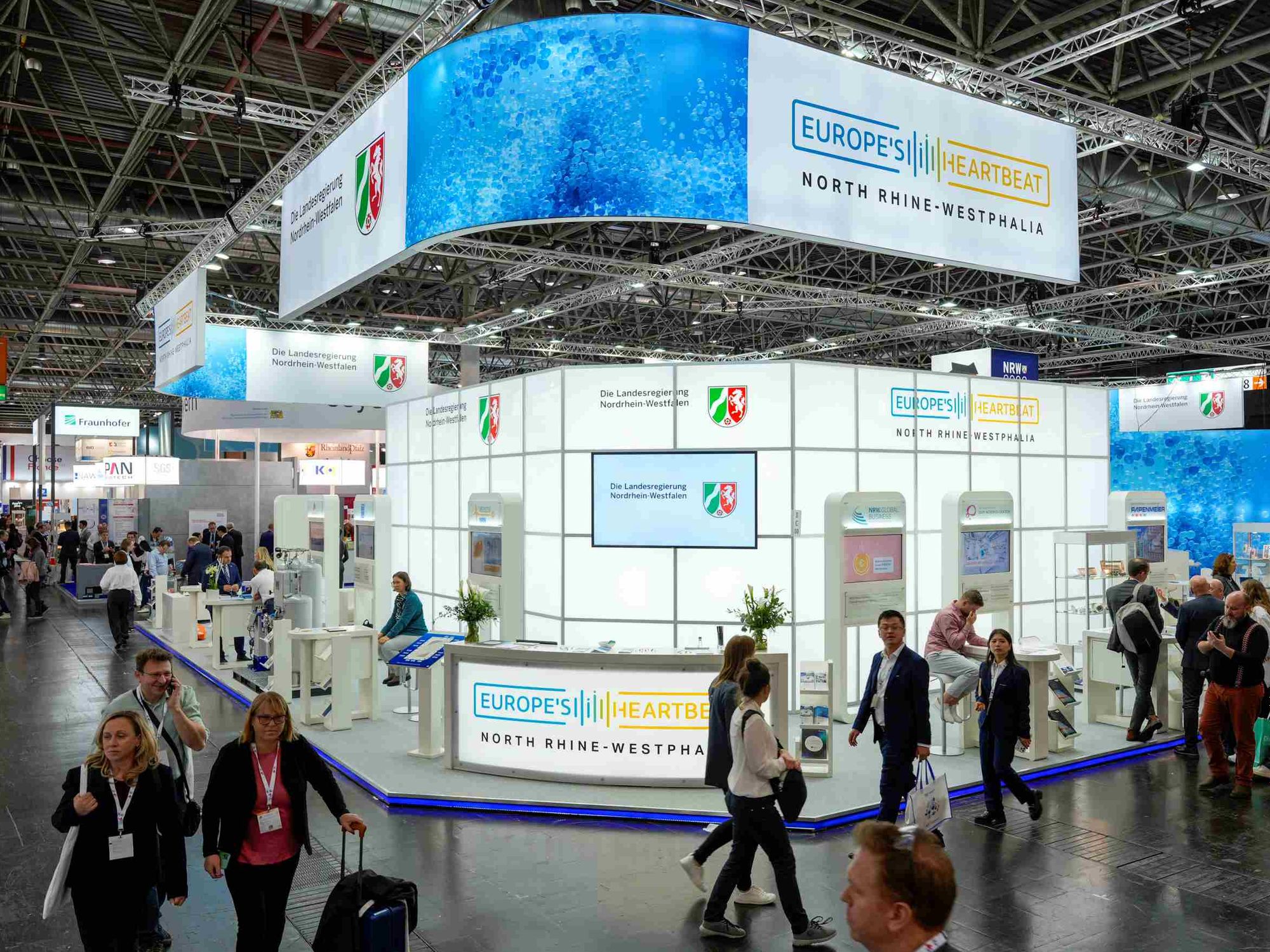 Medica und Compamed: Hoher internationaler Besucherzuspruch in Düsseldorf Medica 2023 (Impression)