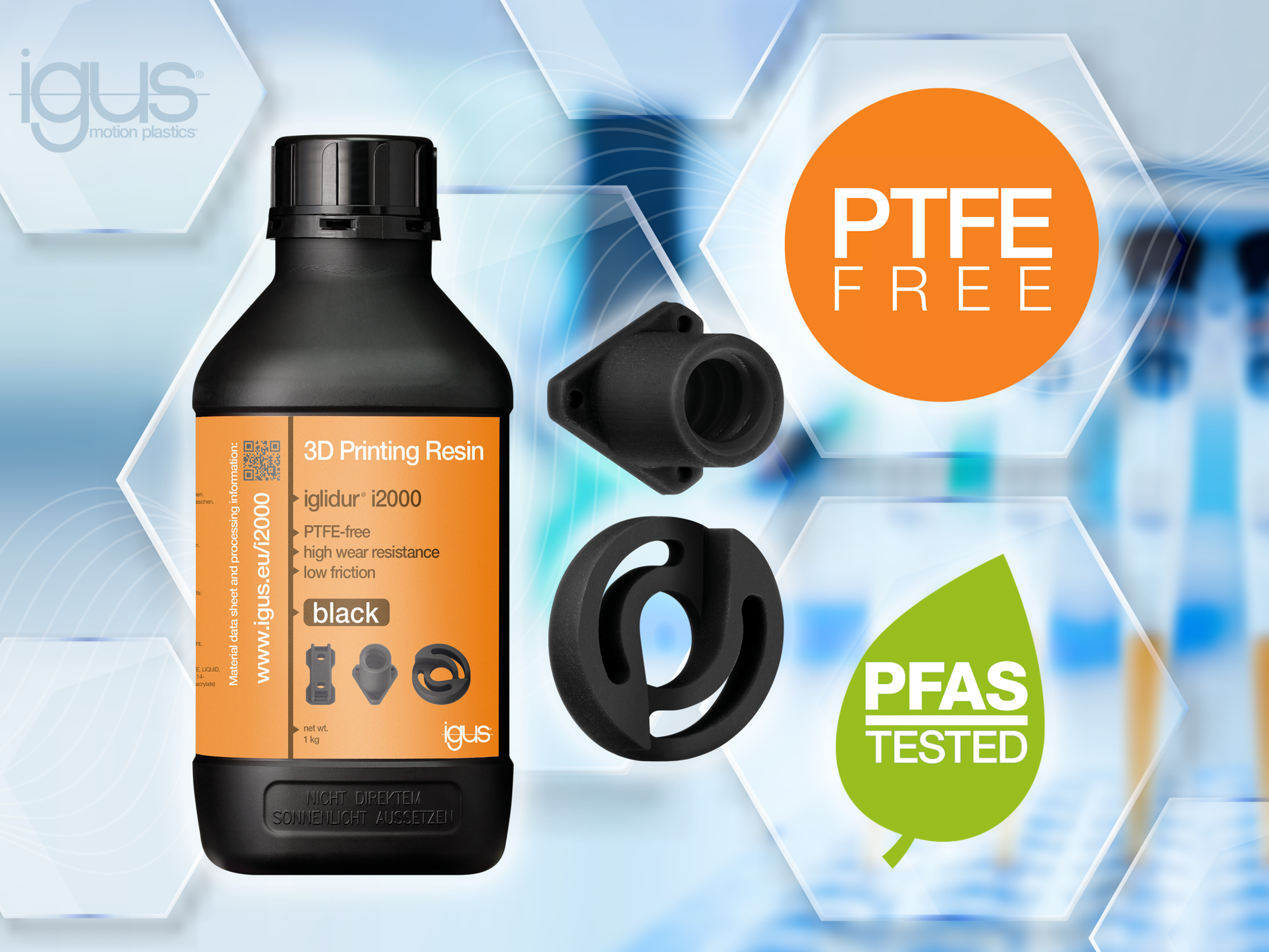 Medical technology: New PTFE-free 3D printing resin Medical technology: New PTFE-free 3D printing resin