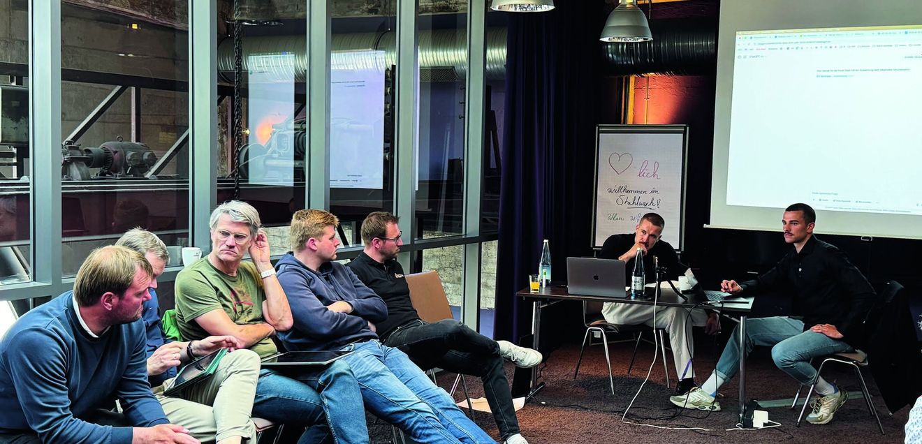 Diskussionsrunde im Workshop Diskussionsrunde im Workshop