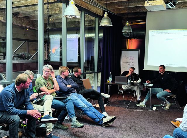 Diskussionsrunde im Workshop Diskussionsrunde im Workshop