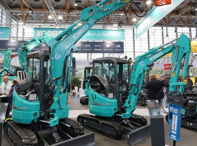 Maxi-Erfolg für Mini-Bagger von Kobelco