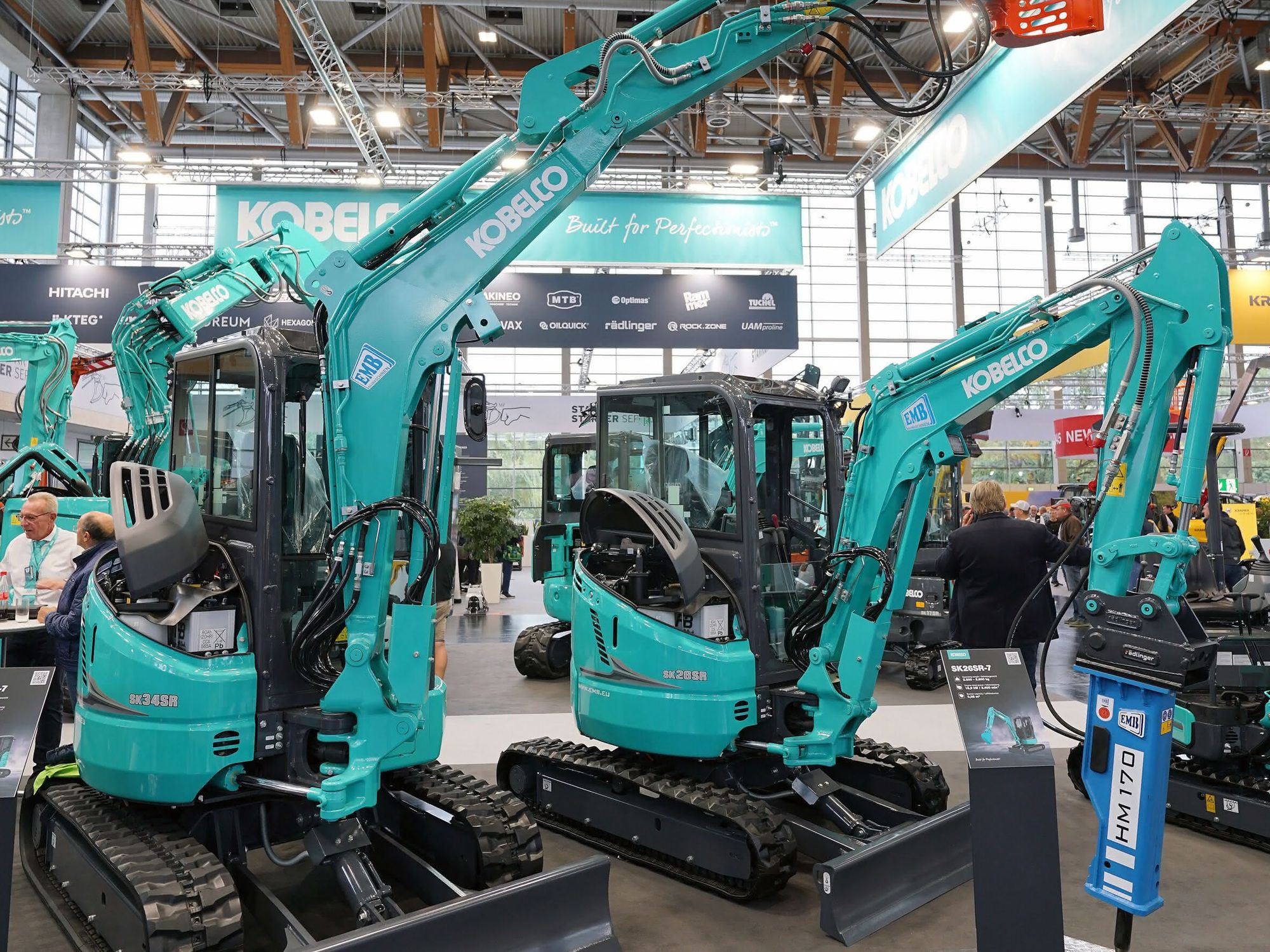 Maxi-Erfolg für Mini-Bagger von Kobelco