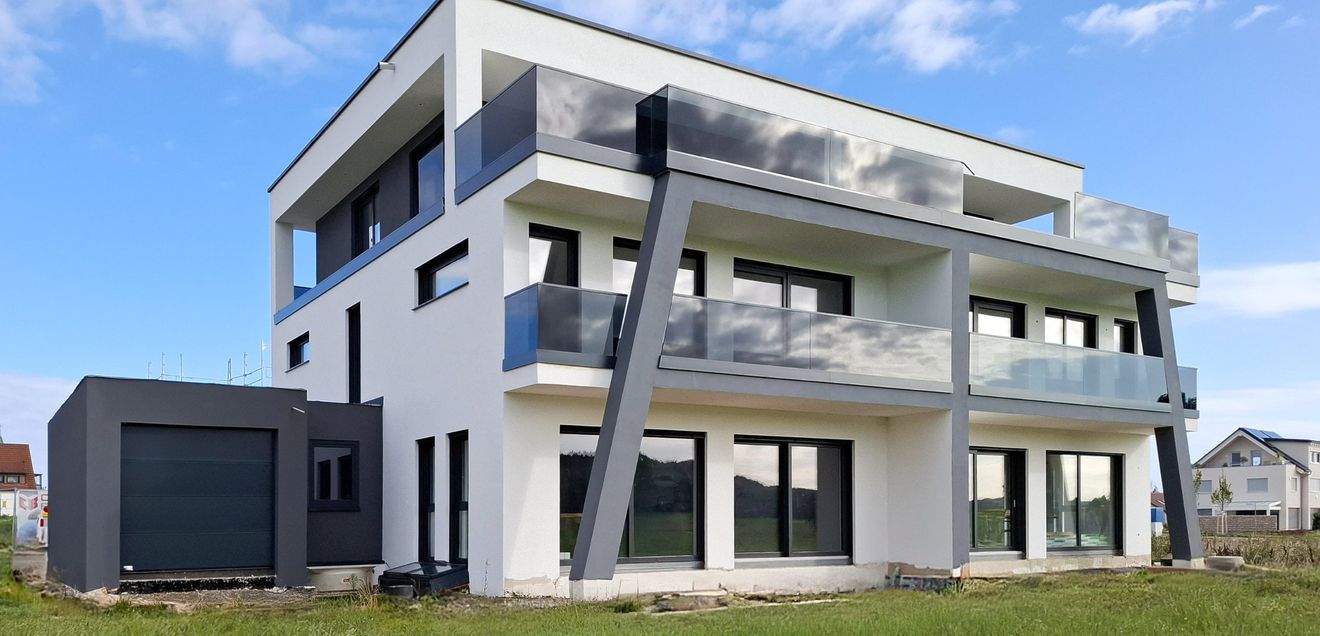 Zweifamilienhaus in Hildrizhausen mit Liapor-Blähbeton Zweifamilienhaus in Hildrizhausen mit Liapor-Blähbeton