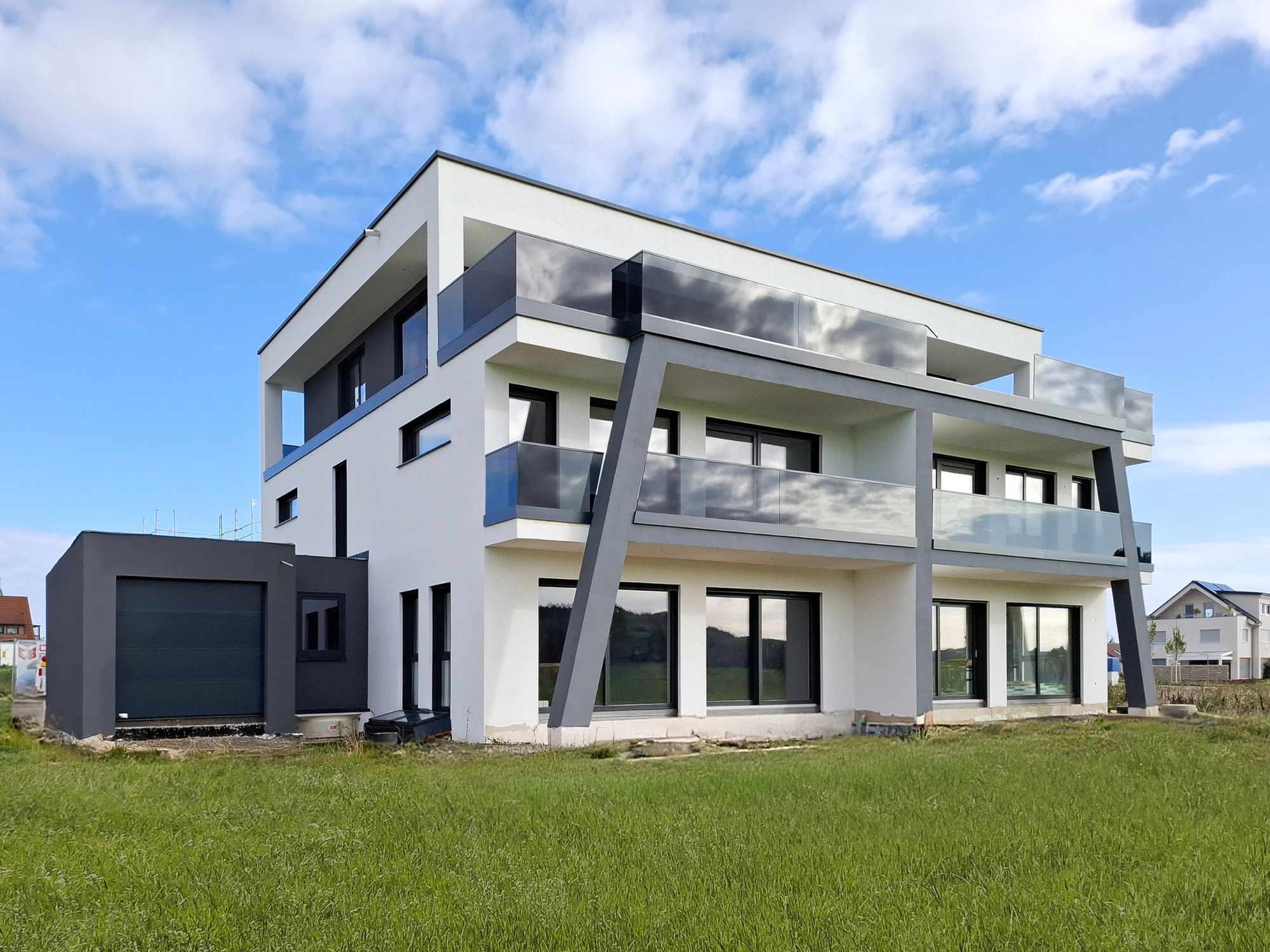 Zweifamilienhaus in Hildrizhausen mit Liapor-Blähbeton