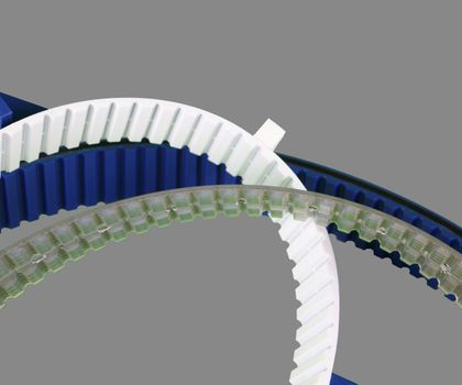 Timing belts and conveyor belts: Precise positioning Timing belts and conveyor belts: Precise positioning