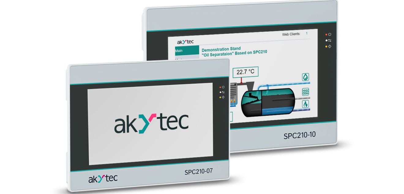 akYtec: Kompakte Steuerung mit HMI-Funktion akYtec: Kompakte Steuerung mit HMI-Funktion
