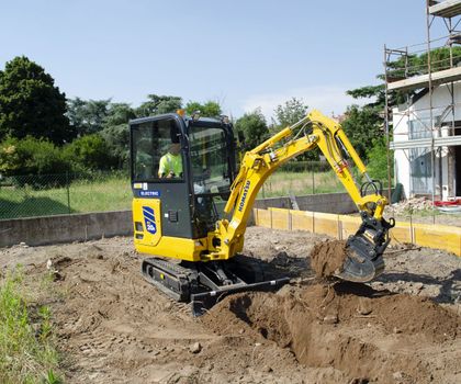Elektrische Power für den ganzen Tag von Komatsu