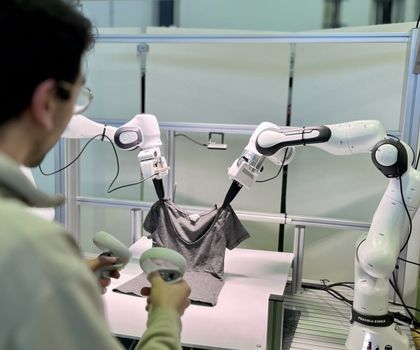 Machine learning: Automated handling of flexible parts